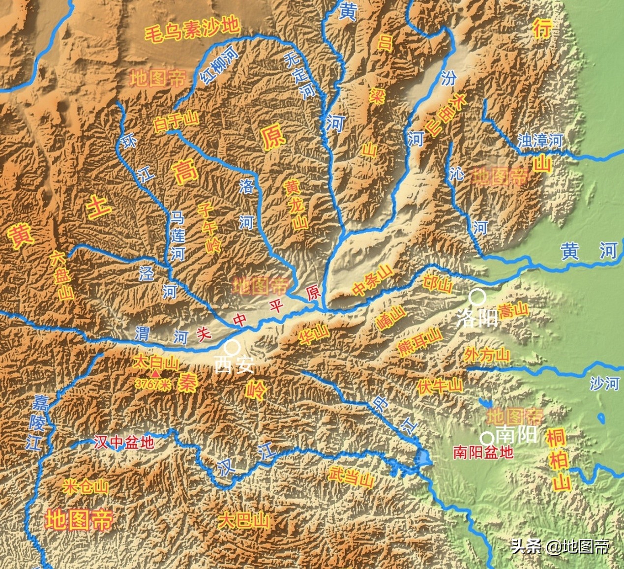 西汉为什么选择长安建都,为什么西汉最初建都定陶