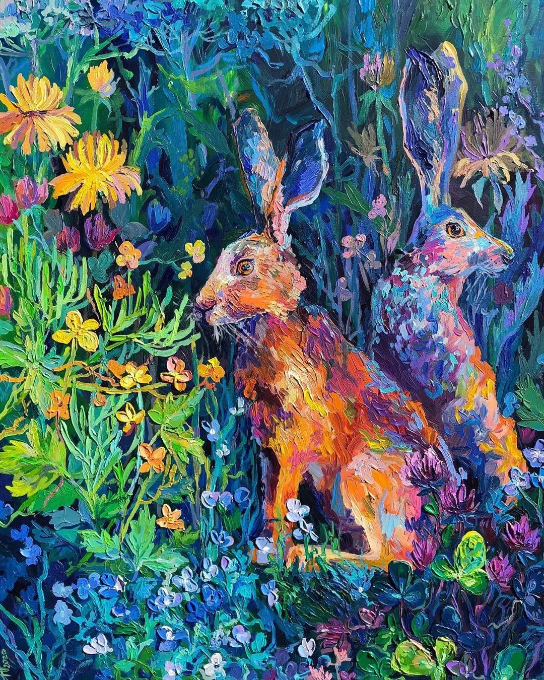 一千元颜料画画,画画颜料全套捡漏