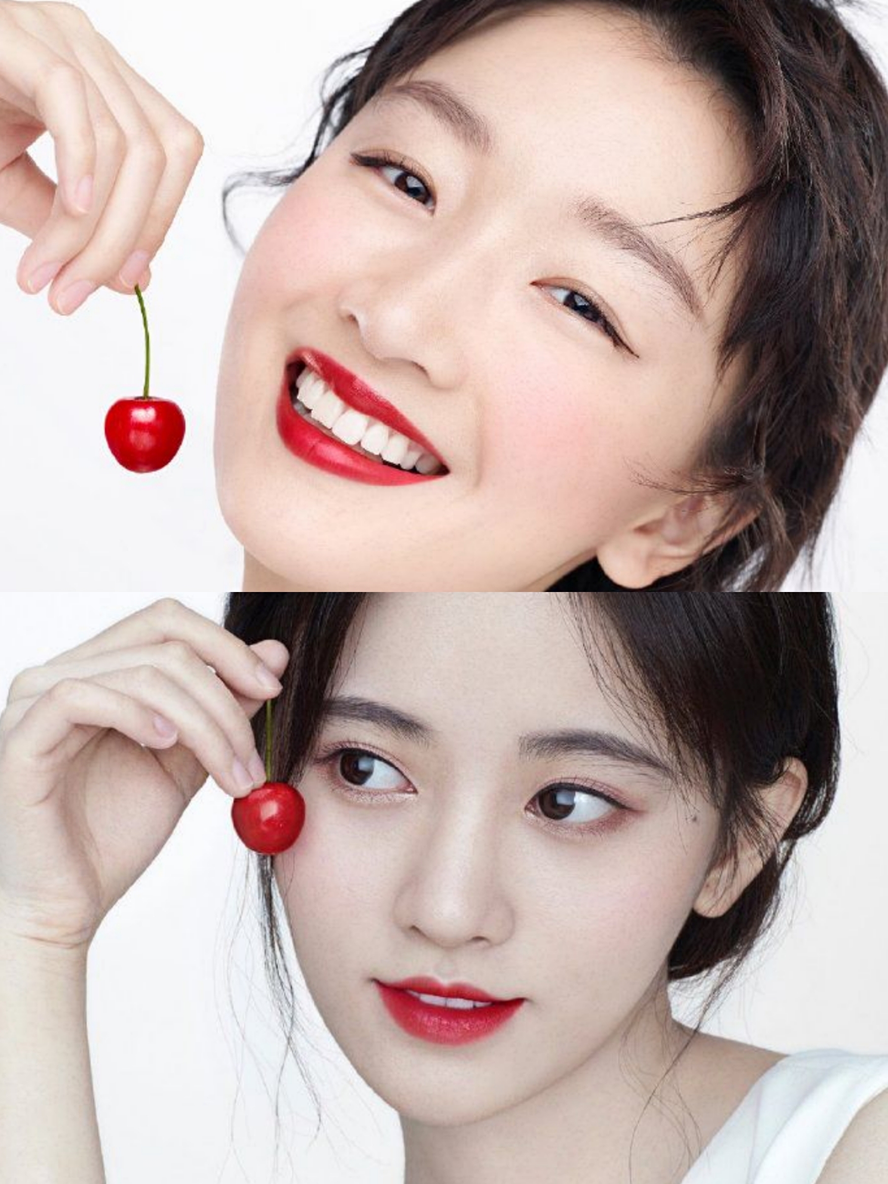 清爽夏日葡萄汽水妆,适合春天的果汁妆