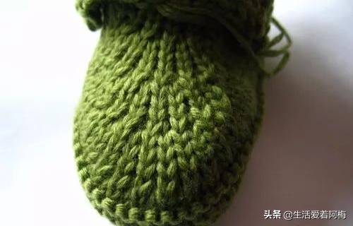 钩织宝宝鞋教程视频棒针,婴儿鞋编织教程初学棒针简单易学