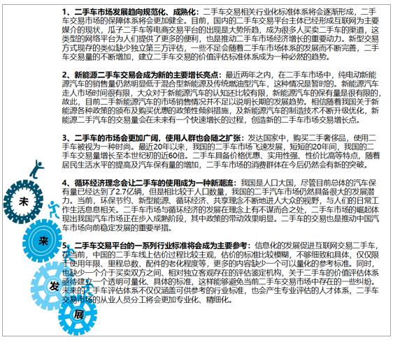 2021年上半年中国二手车行业发展现状及未来发展前景分析
