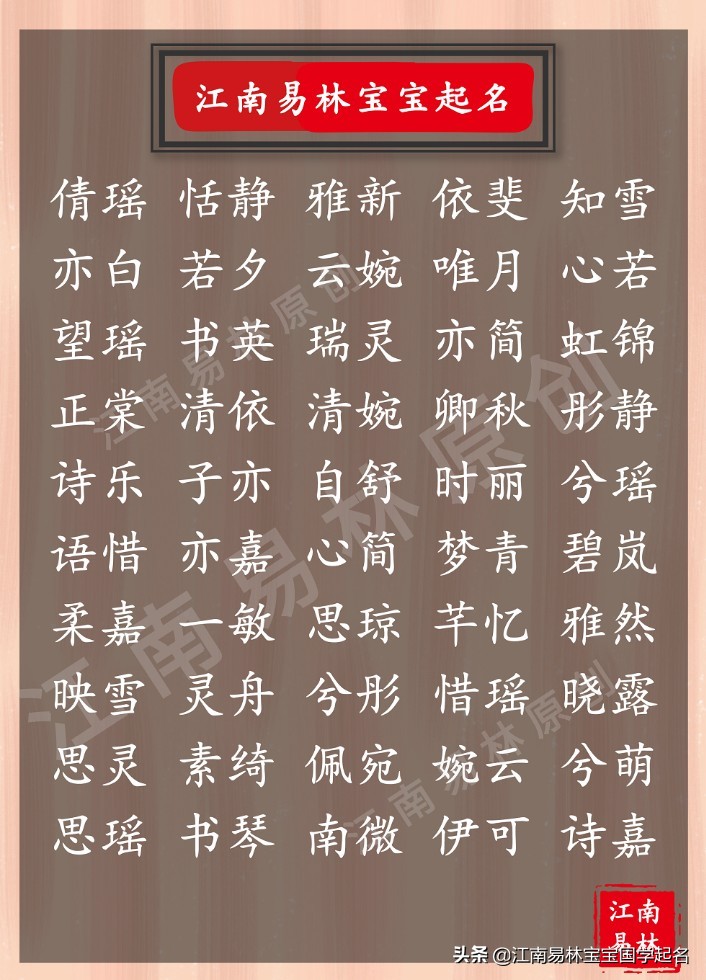 200个论语里智慧文雅的女孩名，道尽人生真谛，领悟人生之美