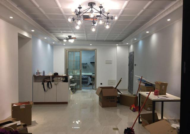 普通装修吊顶刷乳胶漆的效果,墙顶刷乳胶漆效果