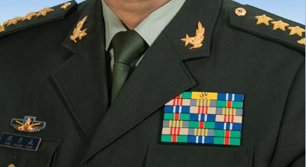 教你如何识别我军军官的级别大小,只看胸前的资历章就行了
