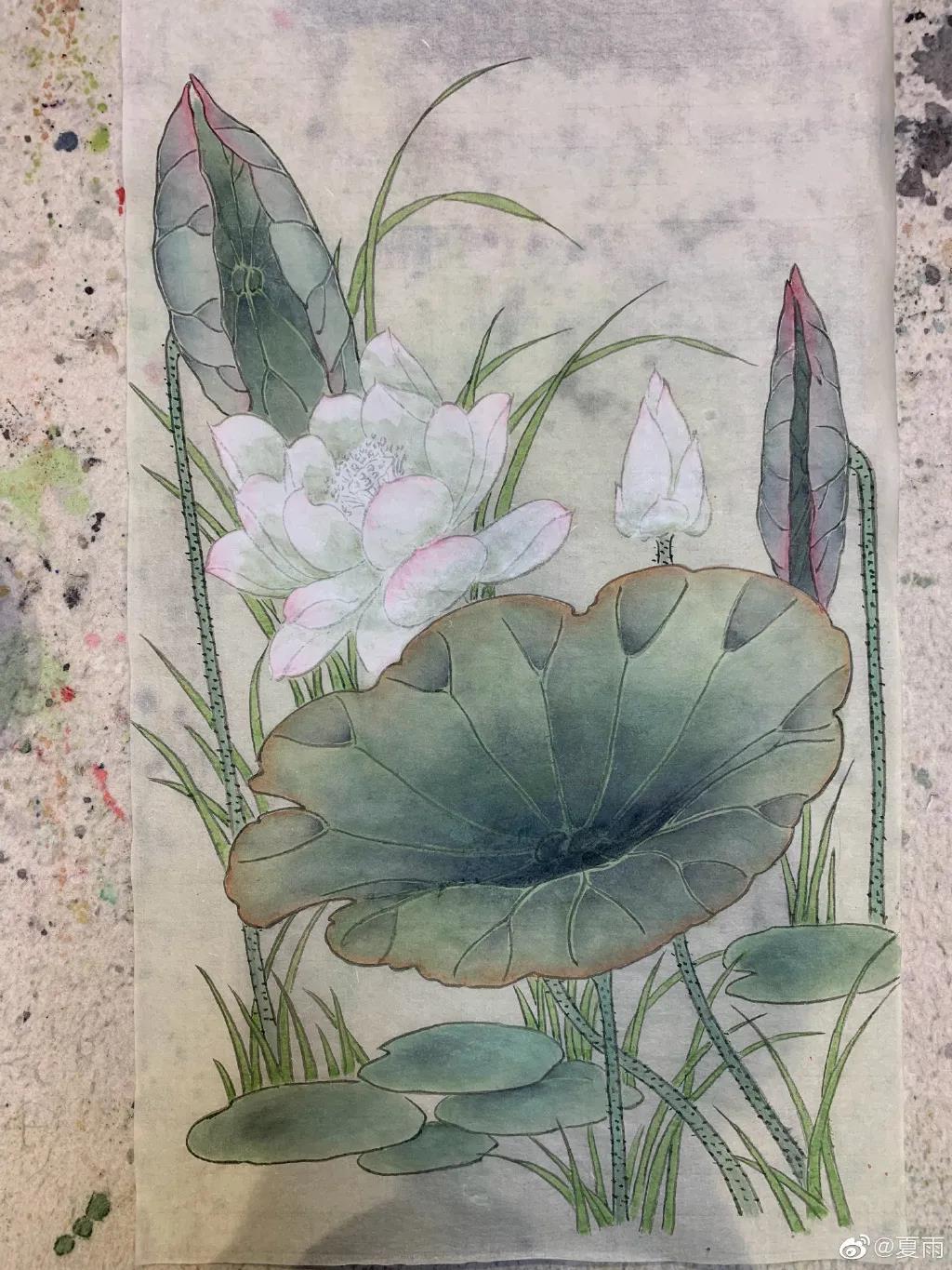 影帝夏雨书法真迹,演员夏雨晒书法作品