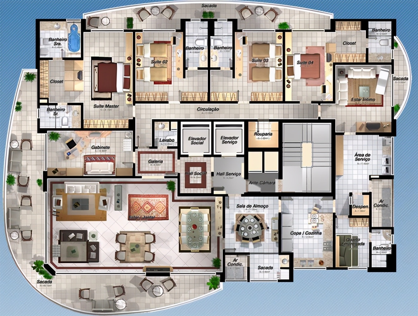室内设计优秀平面方案,室内设计100个创意平面布置图