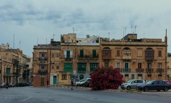 马耳他地中海迷人蓝色海水,地中海明珠马耳他视频