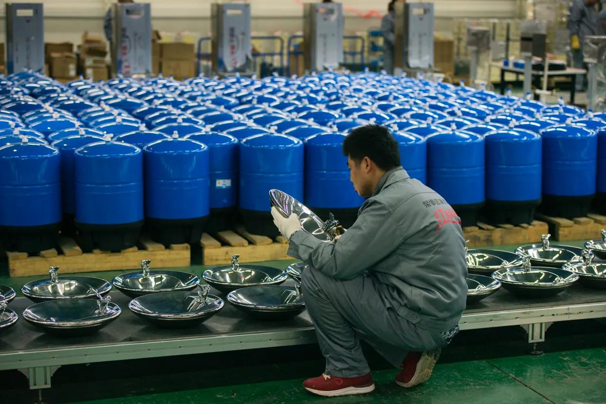 荣事达大型净水机,荣事达净水器市场效应