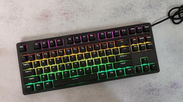 特别的数字键盘，小身板大功能，HEXCORE安妮87键RGB机械键盘体验