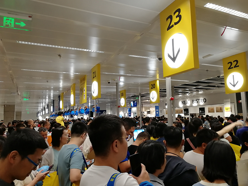 宜家,你来河南来晚了(带你去诳宜家,搭讪办会员的宜家小姐姐)