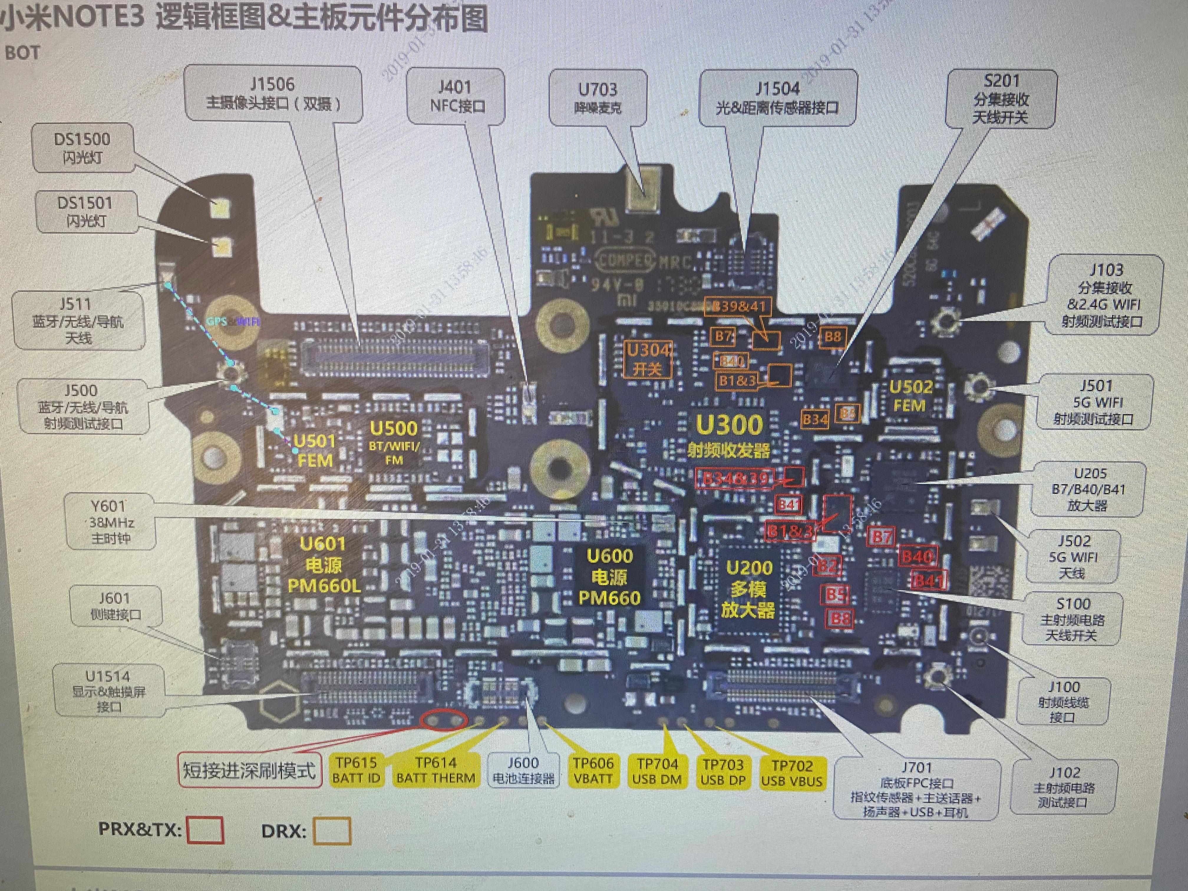 小米note3开机屏幕失灵,小米note3不开机维修