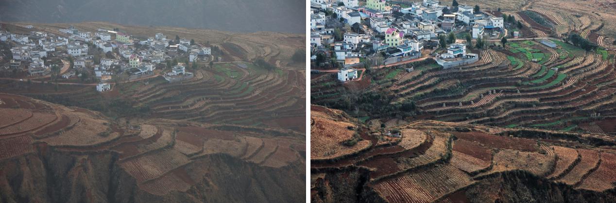 云南东川红土地调色板,东川红土地大自然调色板