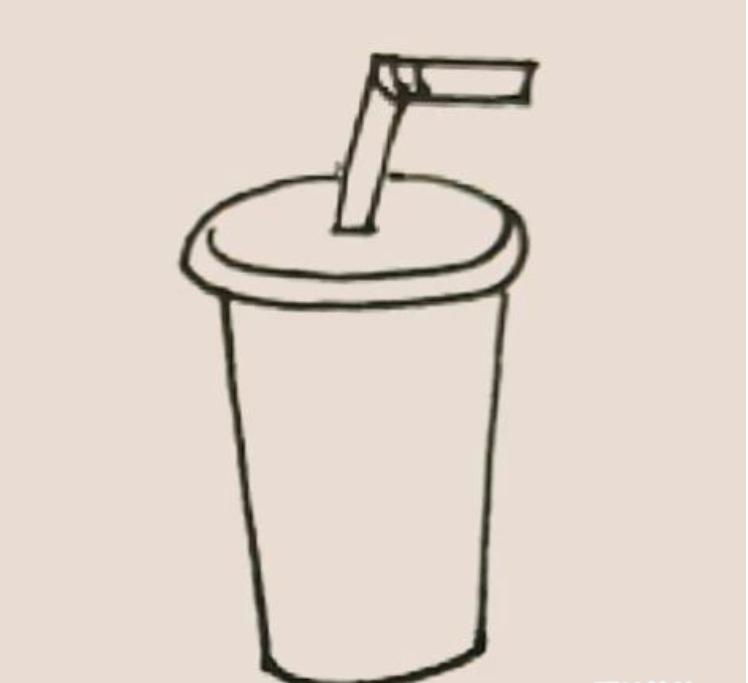 绘画教程简单可爱可乐,画简单水彩可乐教程