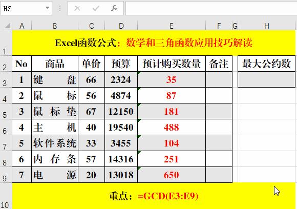 100个excel函数使用技巧大全,15个常用的excel函数公式乘法