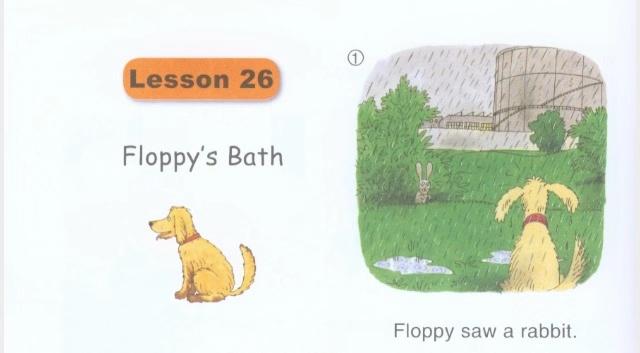 1级绘本(B)Lesson26:Floppy狗与兔子的两次悲惨相遇
