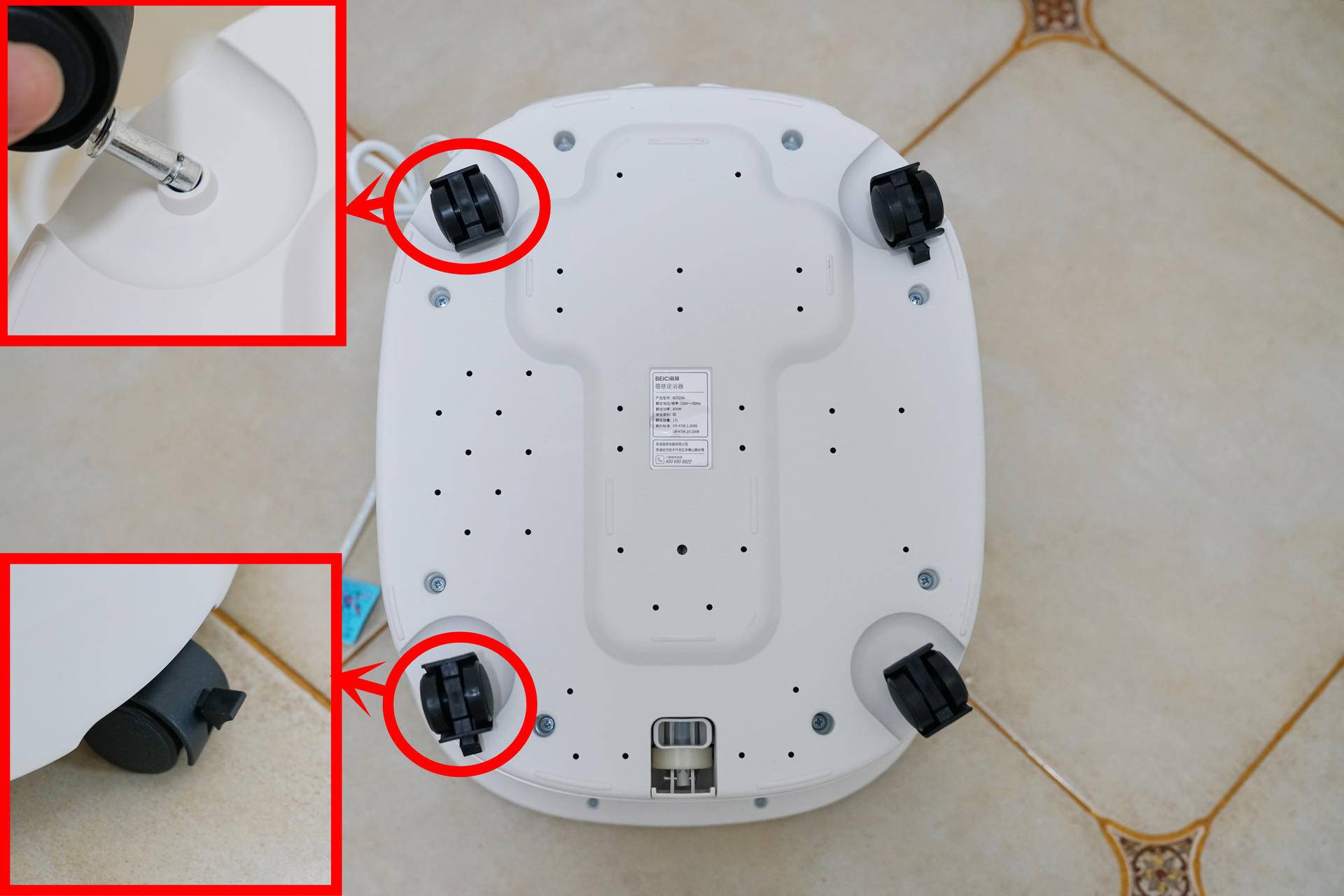 蓓慈泡脚桶怎么洗,蓓慈泡脚桶怎么按摩