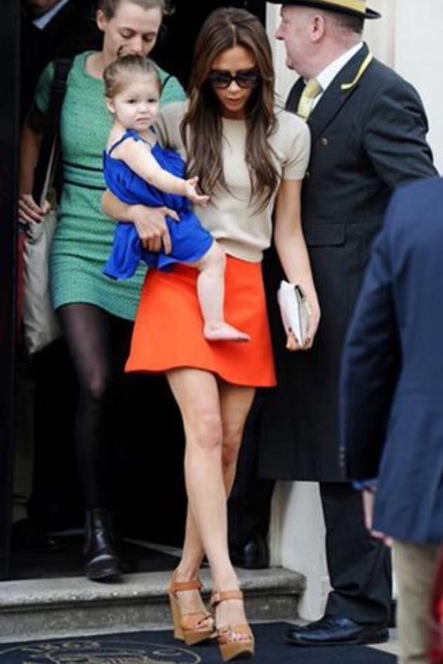 贝克汉姆巅峰颜值老婆,贝克汉姆穿老婆辣妹的衣服