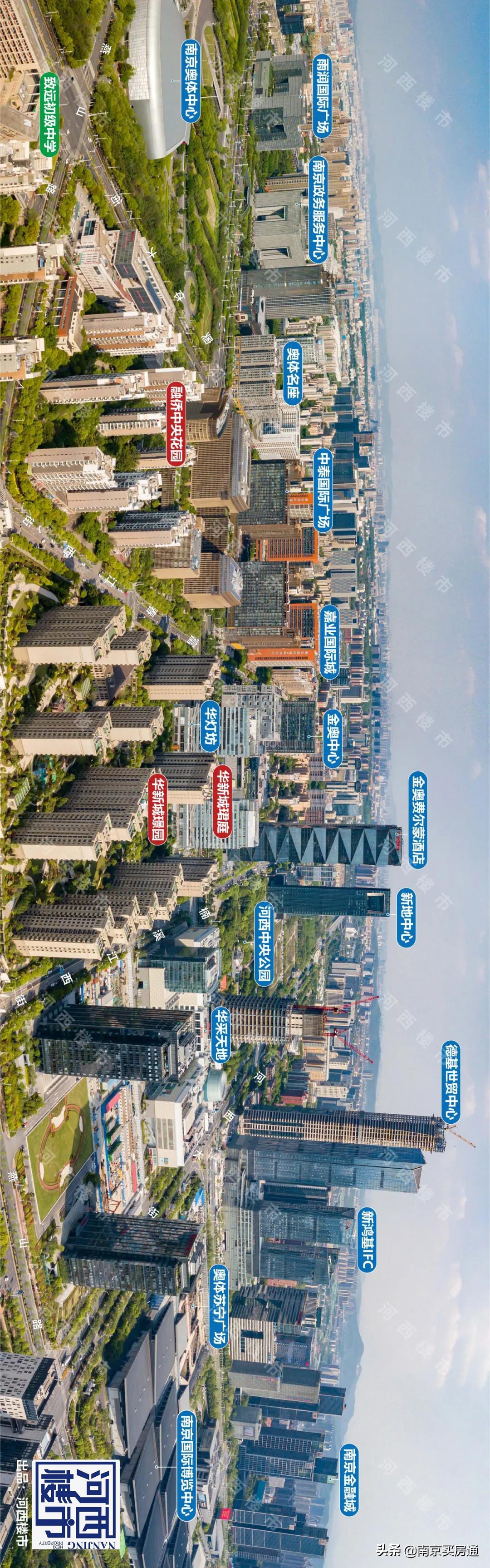 河西中新豪宅全景图,河西中心豪宅内部图片