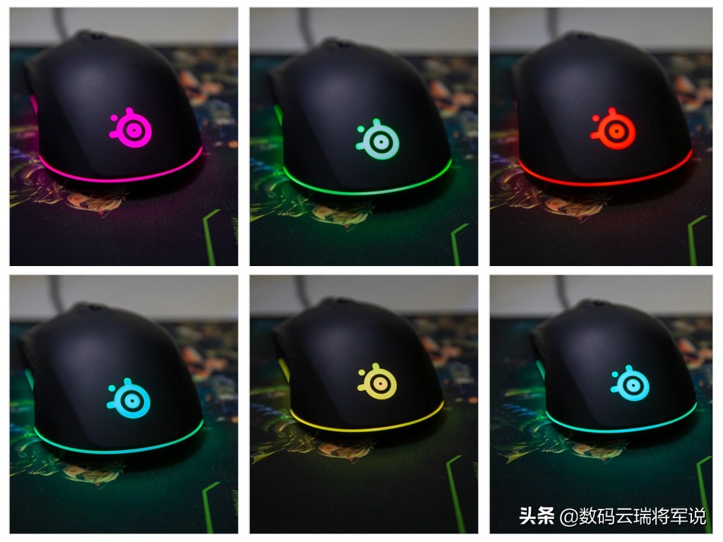 赛睿rival3wiel无线鼠标,游戏鼠标推荐csgo赛睿