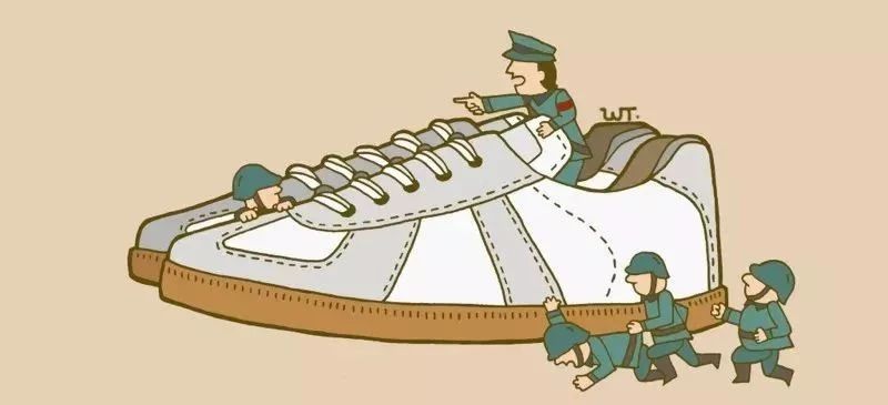 蓝格子德训鞋,质感最好的德训鞋