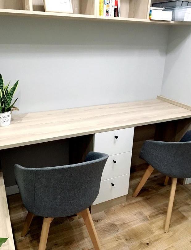 深圳装修晶志装饰89㎡新家装北欧风，地砖做美缝，漂亮极了