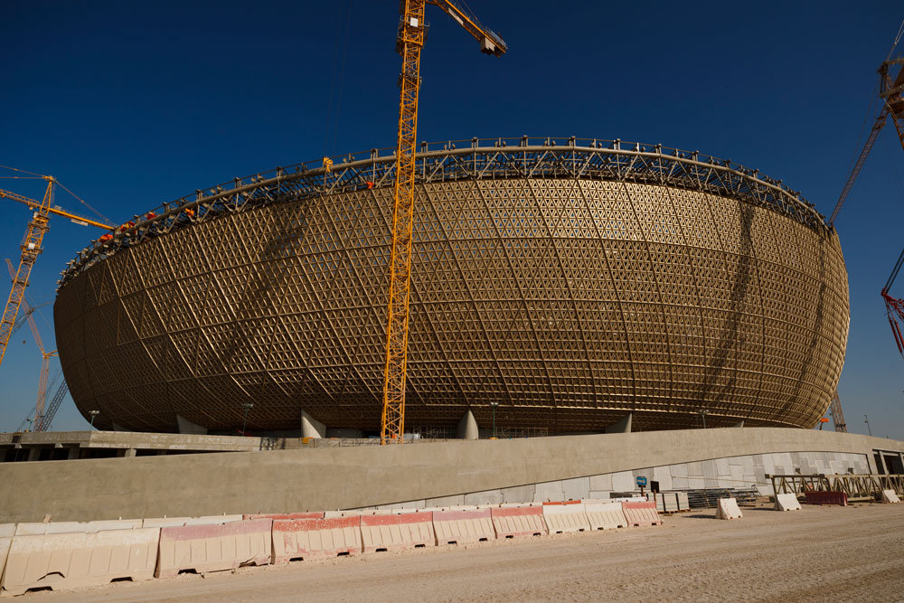 世界杯中国施工,中国建造卡塔尔世界杯球场