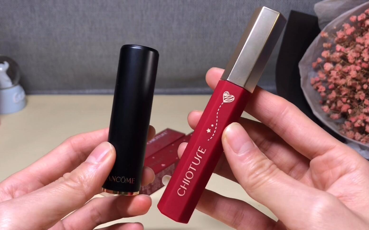 阿玛尼唇釉推荐必买色号405,烂番茄色阿玛尼405