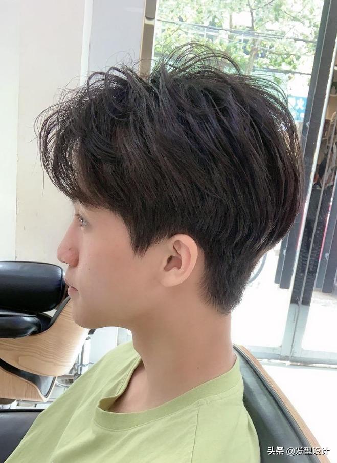 男士毛寸发型图解2020流行短发,30-40岁男士方脸短发发型稳重