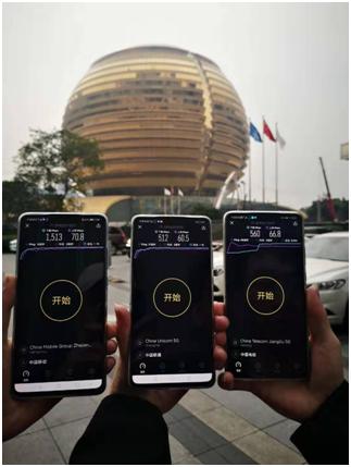 中国三大运营商5g最高网速,三大运营商5g网络峰值速率