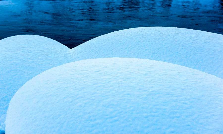 冬季的庭院景观,美丽如画的自然景观让人心旷神怡