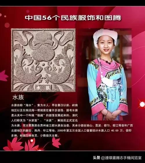 外网评论中国56个民族服饰,56个民族的图腾