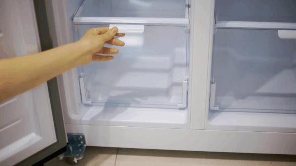 云米智能冰箱双开门真实测评,高科技冰箱刷抖音