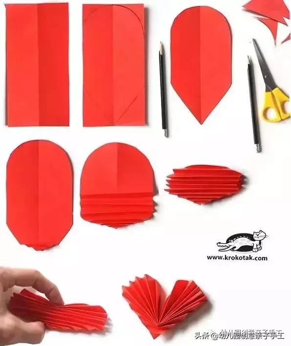 幼儿园手工制作小卡纸大全,圆形卡纸秘密