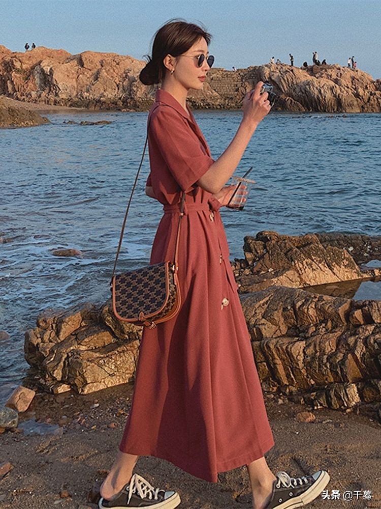 韩系甜美休闲穿搭,韩版绅士风穿搭