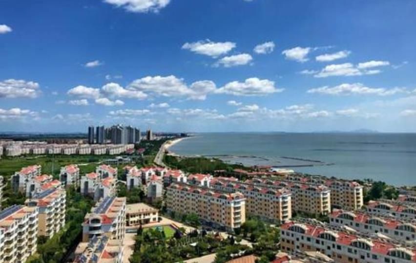 威海银滩风景,威海市乳山银滩旅游区海景