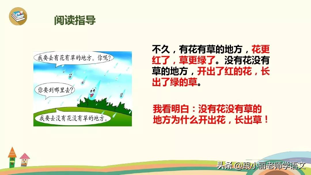一年级语文雨点儿教学视频,一年级语文第八课雨点儿同步解析