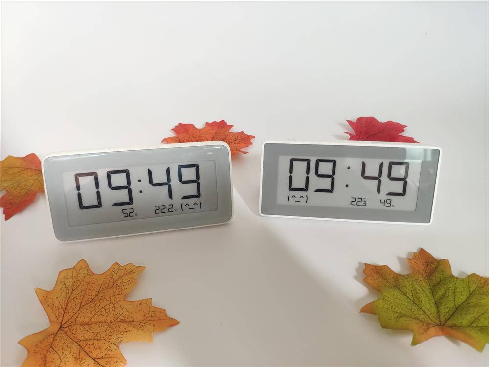 米家秒秒测温湿度计,秒秒测温湿度智能时钟