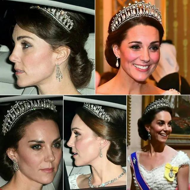 凯特王妃戴什么珠宝好,凯特王妃珠宝比不上戴妃的风采