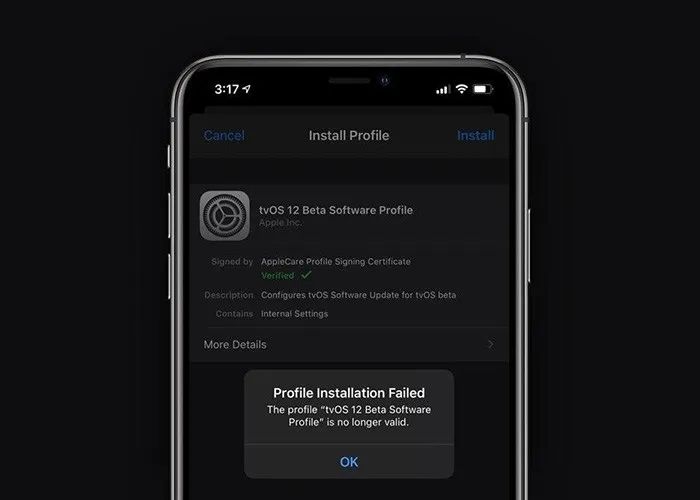 ios屏蔽更新描述文件发送失败,最新ios13屏蔽系统更新描述文件