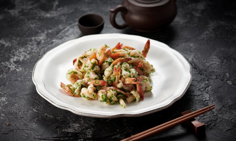 琉璃凤尾虾,琉璃鸭舌哪家好吃