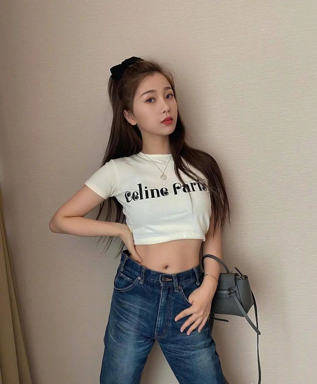 jennie甜酷风穿搭,jennie新造型lisa同款穿搭