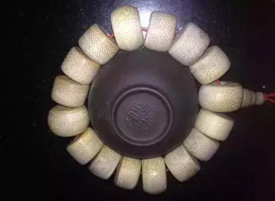 竹根手串的做法,自己做竹块手串