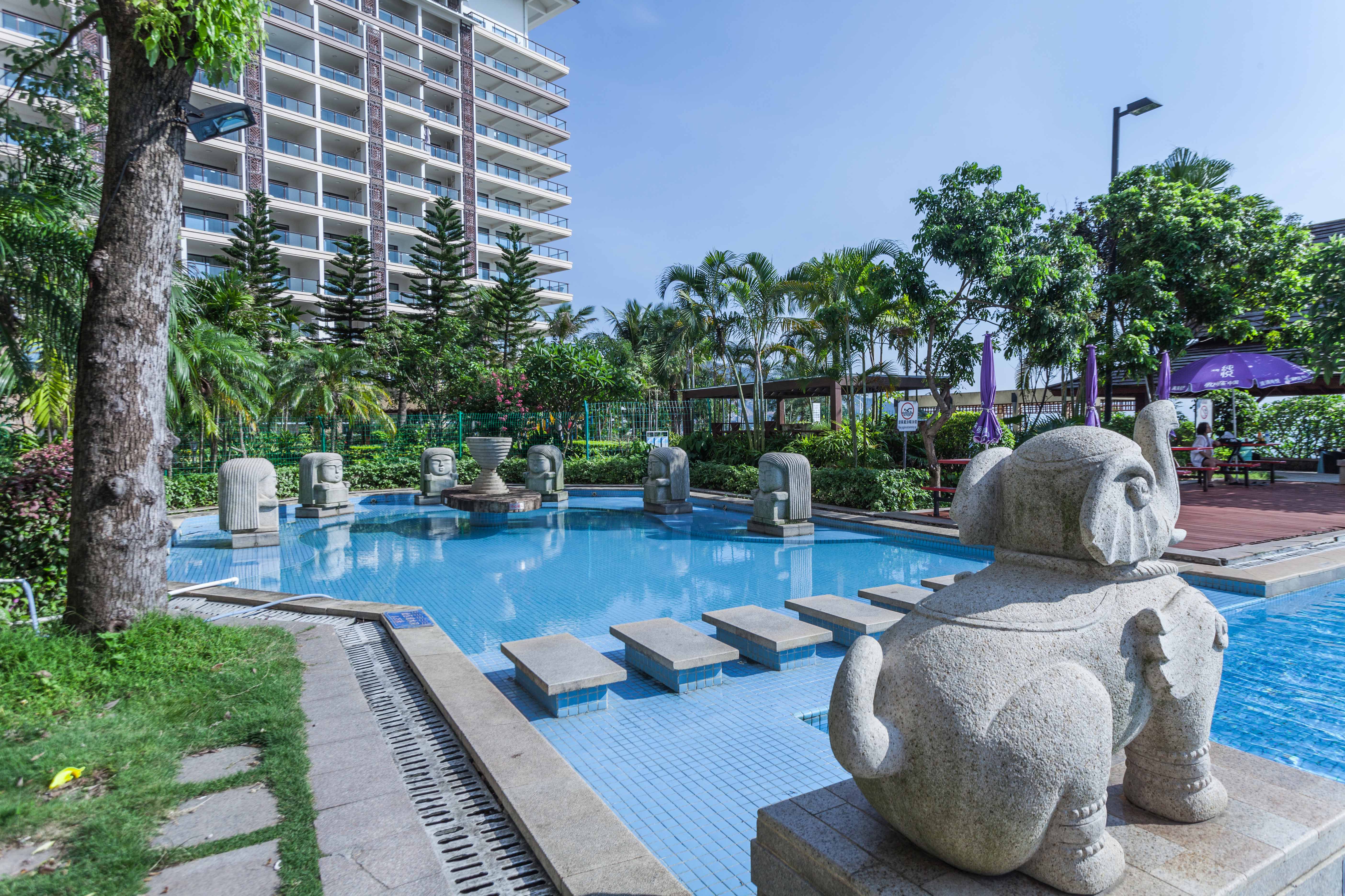 惠州沙滩度假,无边海景泳池