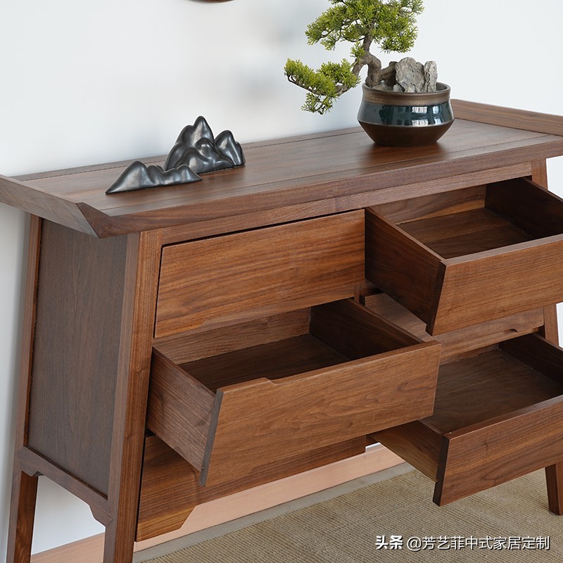 中式风格实木家具,海南国风新中式实木家具