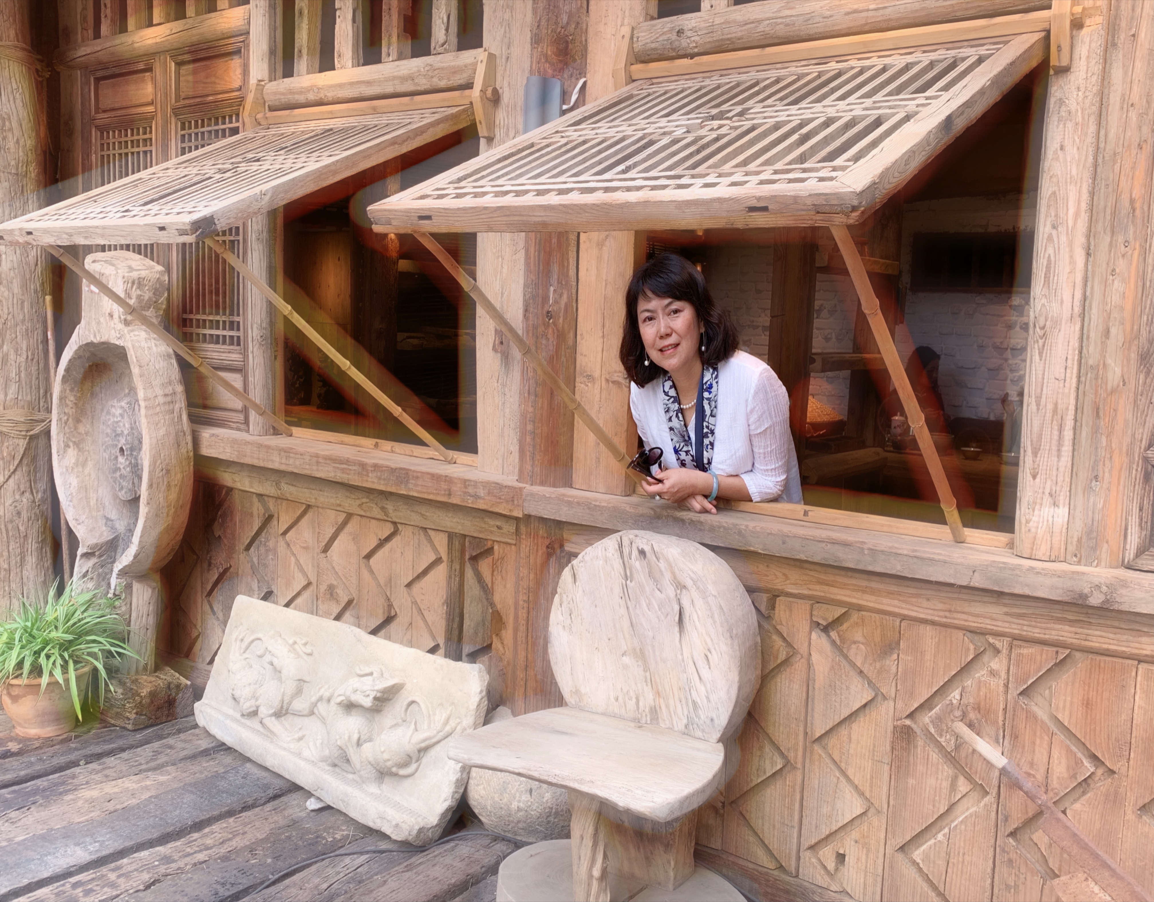 云南艺术家园露台,云南艺术家园民宿