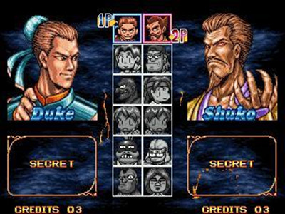 街机变态角色,街机游戏好多个角色可选