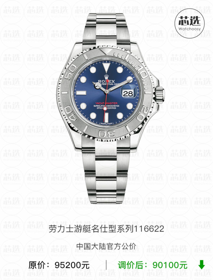 劳力士2021调价,劳力士2019调价前后价格