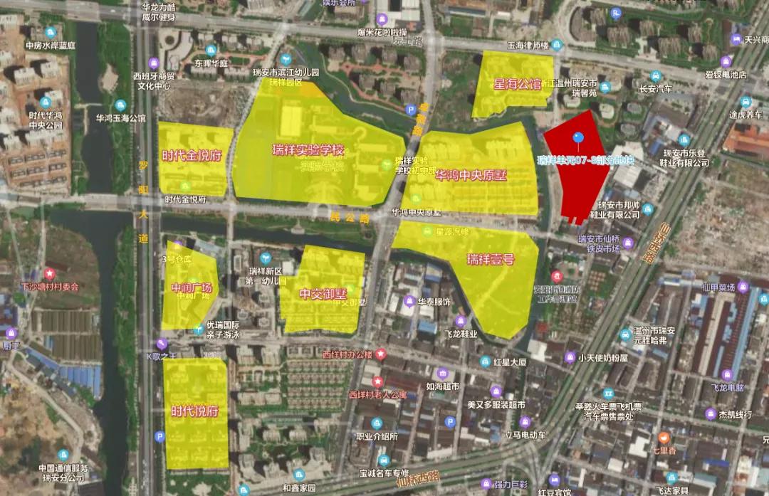 楼面价高达14980元/m²！石榴集团封顶+配建竞得瑞安22亩宅地