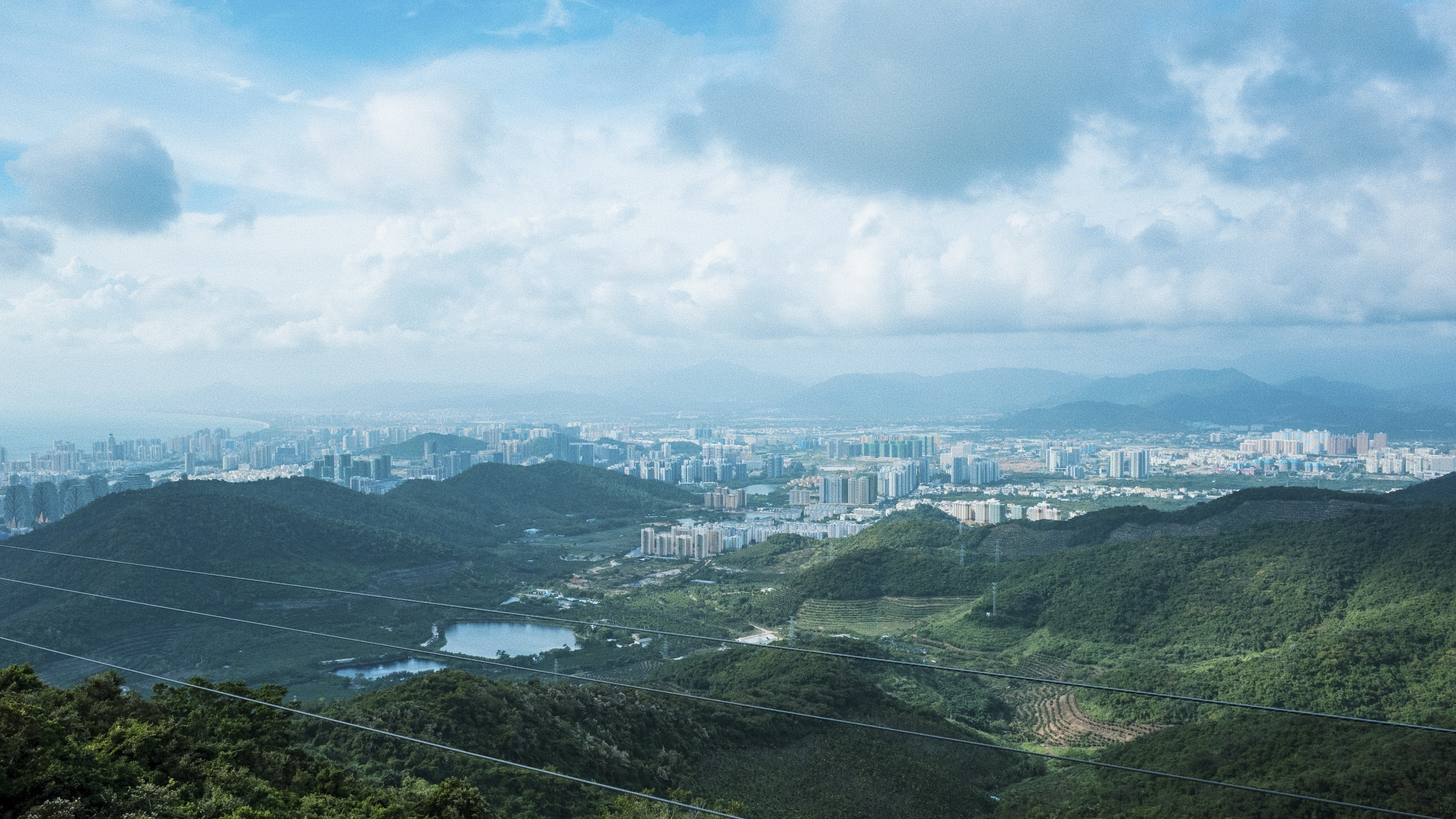 三亚凤凰岭山顶美景,三亚凤凰岭自然风景区攻略视频