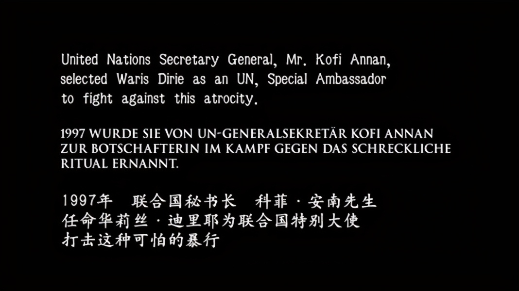 “割礼”惨无人寰的陋习,*害迫**着女性身体,震撼人心《沙漠之花》